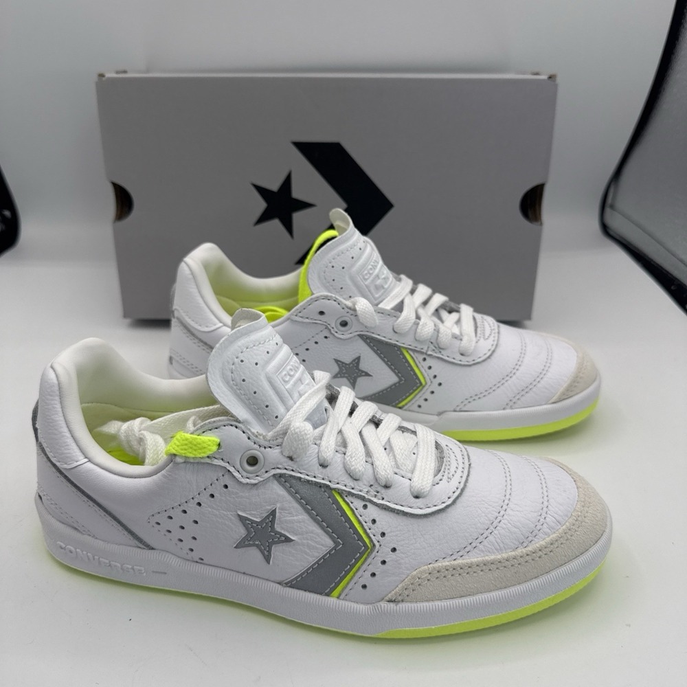 Converse Cons Louie Lopez Pro 2 Ox - White/Yellow Reflective Women's Size 6.5
